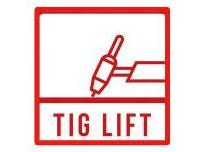 Capacidade DC lift TIG